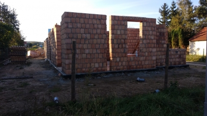 Stan prac na budowie na dzień 02.10.2019r